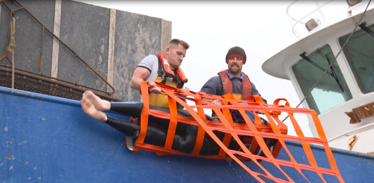 Fibrelight Man Over Board (MOB) Recovery Cradle - Life Raft Professionals
