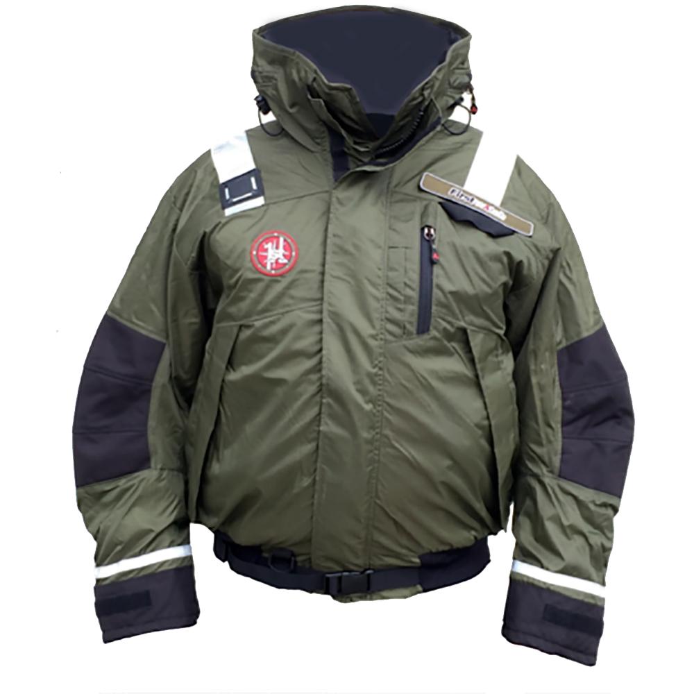 First Watch AB-1100 Pro Bomber Jacket - Large - Green [AB-1100-PRO-GN-L] - Life Raft Professionals