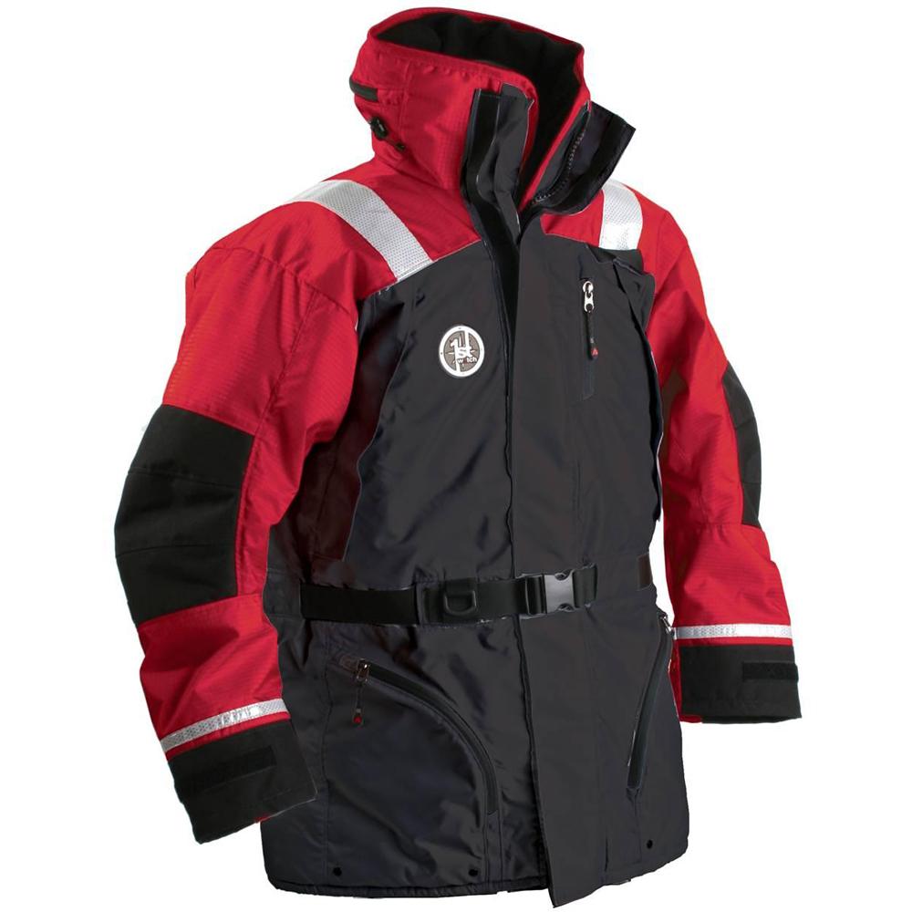 First Watch AC-1100 Flotation Coat - Red/Black - X-Large [AC-1100-RB-XL] - Life Raft Professionals