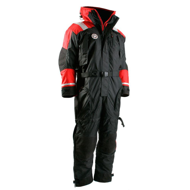 First Watch Anti-Exposure Suit - Black/Red - XX-Large [AS-1100-RB-XXL] - Life Raft Professionals