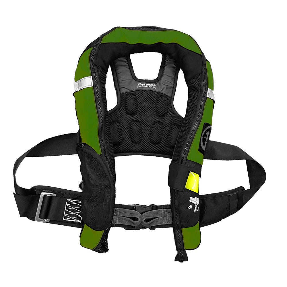 First Watch FW-40PRO Ergo Auto Inflatable PFD - Green - Life Raft Professionals