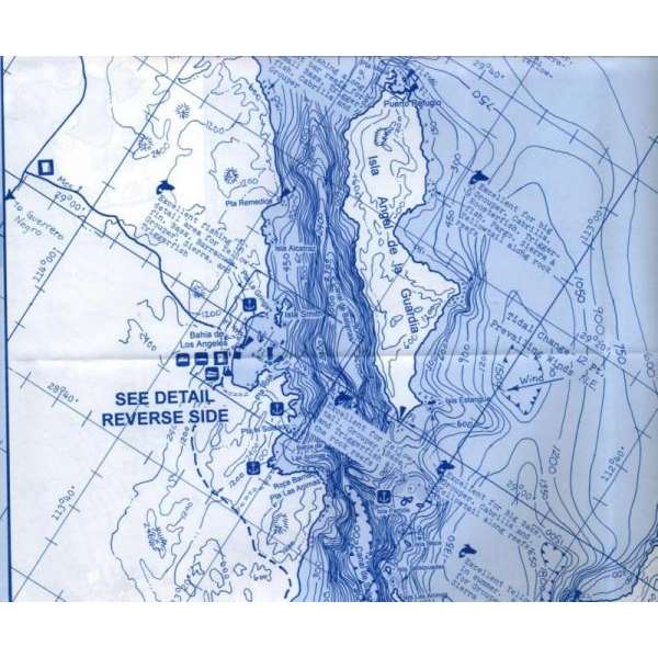Fish-n-Map: Sea of Cortez North, San Felipe to Mulege - Life Raft Professionals