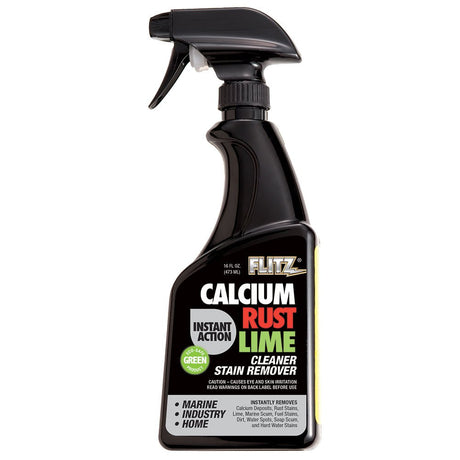 Flitz Instant Calcium, Rust & Lime Remover - 16oz Spray Bottle - Life Raft Professionals
