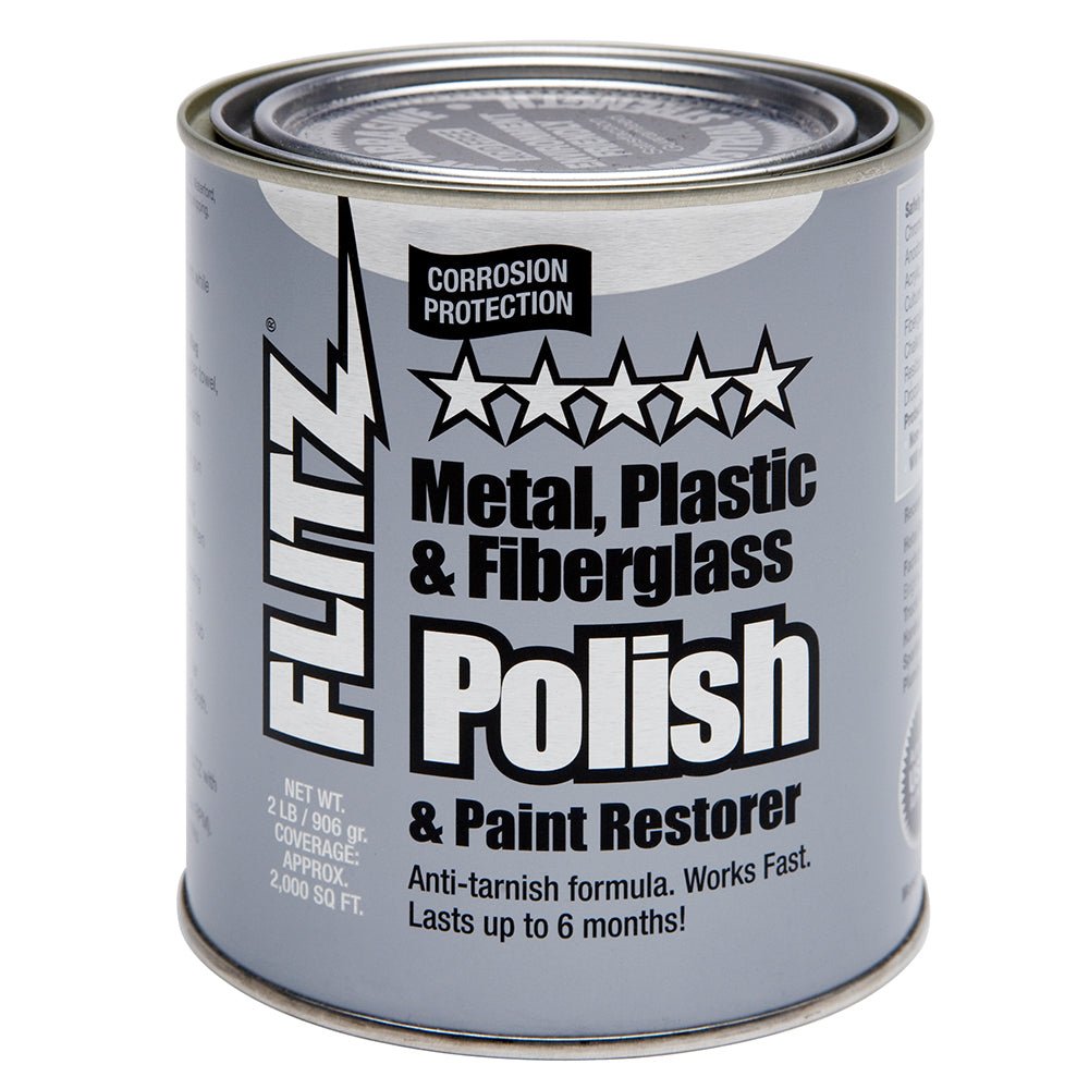 Flitz Polish - Paste - 2.0 lb. Quart Can - Life Raft Professionals