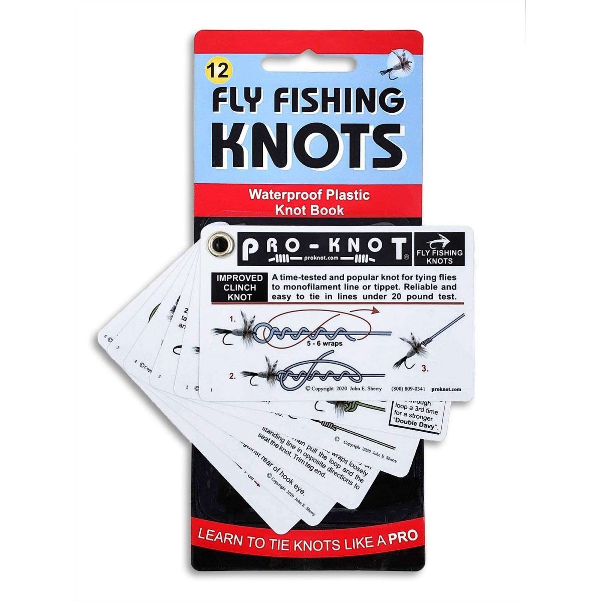 Fly Fishing Knots by Pro-Knot - Life Raft Professionals