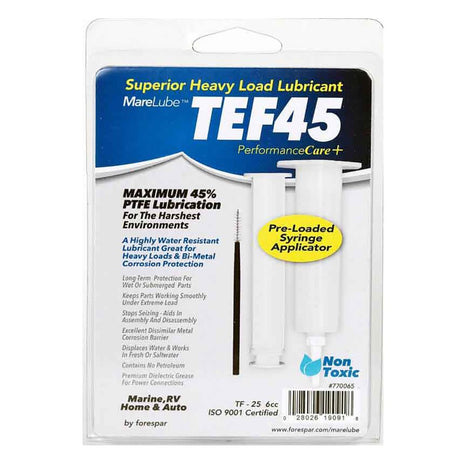 Forespar Marelube TEF45 6cc Syringe - Life Raft Professionals