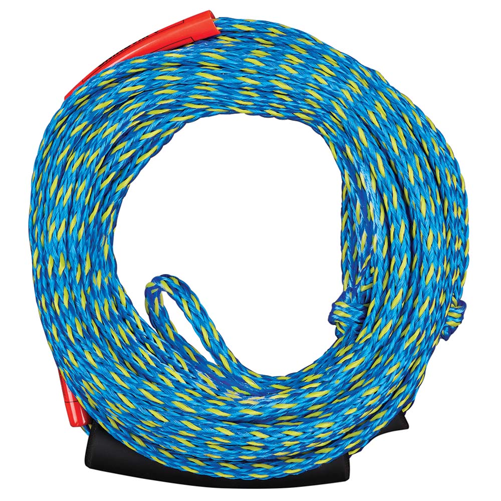 Full Throttle 2 Rider Tow Rope - Blue/Yellow - Life Raft Professionals