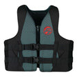 Full Throttle Adult Rapid-Dry Life Jacket - 2XL/4XL - Grey/Black [142100-701-080-22] - Life Raft Professionals