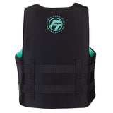 Full Throttle Adult Rapid-Dry Life Jacket - L/XL - Aqua/Black [142100-505-050-22] - Life Raft Professionals