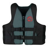 Full Throttle Adult Rapid-Dry Life Jacket - L/XL - Grey/Black [142100-701-050-22] - Life Raft Professionals