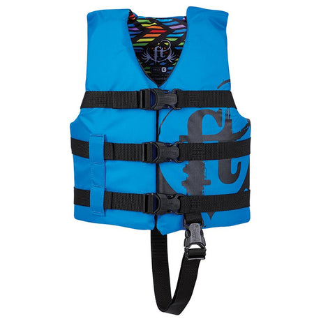 Full Throttle Child Nylon Life Vest - 30-50lbs - Blue [112200-500-001-19] - Life Raft Professionals