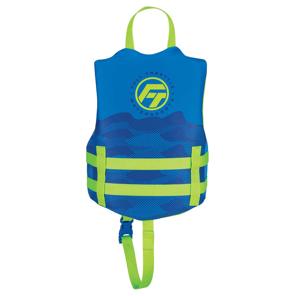 Full Throttle Child Rapid-Dry Life Jacket -Blue [142100-500-001-22] - Life Raft Professionals