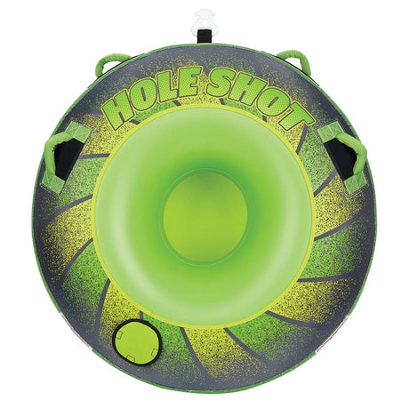 Full Throttle Hole Shot Towable Tube - 1 Rider - Green - Life Raft Professionals