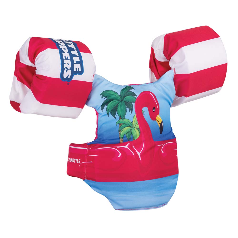 Full Throttle Little Dippers Life Jacket - Flamingo [104400-105-001-22] - Life Raft Professionals