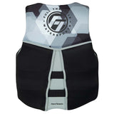 Full Throttle Mens Rapid-Dry Flex-Back Life Jacket - M - Black/Grey [142500-701-030-22] - Life Raft Professionals