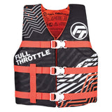 Full Throttle Youth Nylon Life Jacket - Pink/Black [112200-105-002-22] - Life Raft Professionals