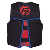 Full Throttle Youth Rapid-Dry Flex-Back Life Jacket - Red/Black [142500-100-002-22] - Life Raft Professionals