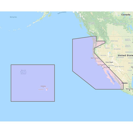 Furuno U.S. West Coast, Hawaii Baja Mexico - Vector Chart, Standard Resolution Satellite Photos f/Baja Mexico - Unlock Code [MM3-VNA-024] - Life Raft Professionals