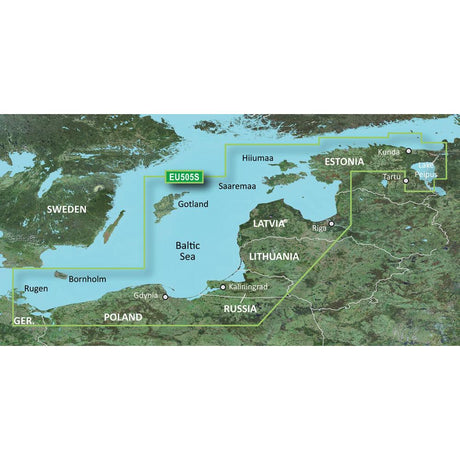 Garmin BlueChart g2 HD - HXEU065R - Baltic Sea East Coast - microSD/SD [010-C0849-20] - Life Raft Professionals