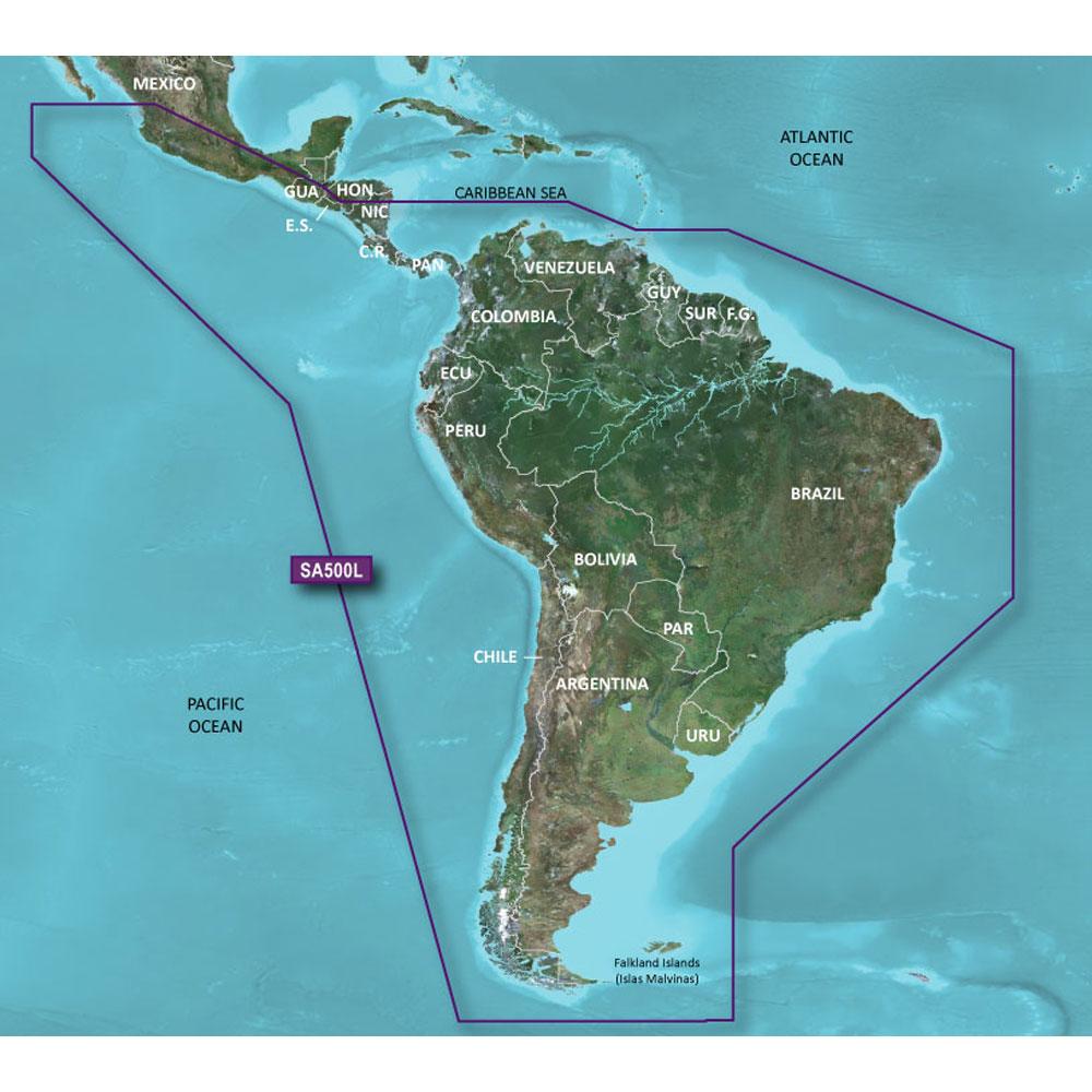 Garmin BlueChart g2 HD - HXSA600X - South America - microSD/SD [010-C1067-20] - Life Raft Professionals
