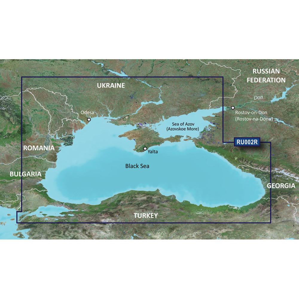 Garmin BlueChart g3 HD - HXRU002R - Black Sea Azov Sea - microSD/SD [010-C1064-20] - Life Raft Professionals