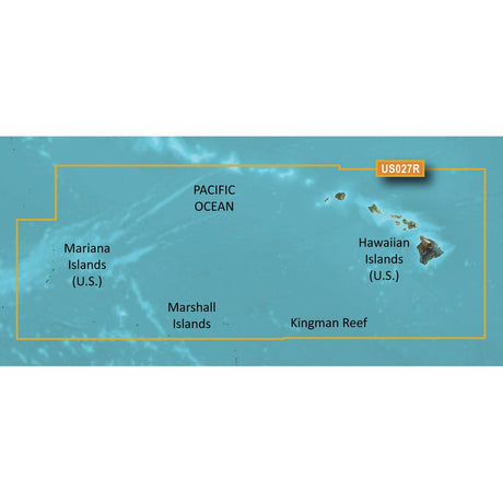 Garmin BlueChart g3 HD - HXUS027R - Hawaiian Islands - Mariana Islands - microSD/SD [010-C0728-20] - Life Raft Professionals