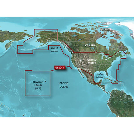 Garmin BlueChart g3 HD - HXUS604x - US All Canadian West - microSD/SD [010-C1018-20] - Life Raft Professionals