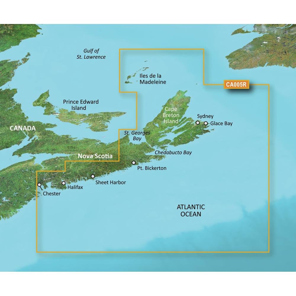 Garmin BlueChart g3 Vision HD - VCA005R - Halifax - Cape Breton - microSD/SD [010-C0691-00] - Life Raft Professionals