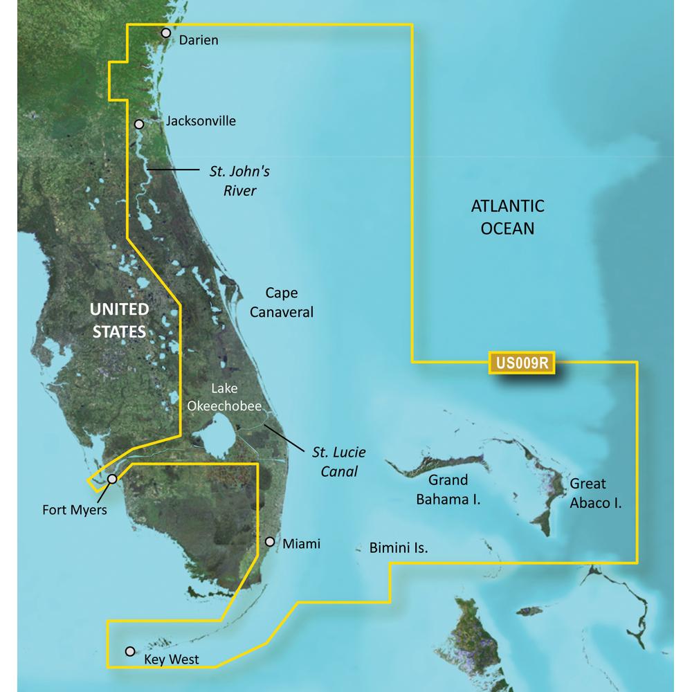 Garmin BlueChart g3 Vision HD - VUS009R - Jacksonville - Key West - microSD/SD [010-C0710-00] - Life Raft Professionals