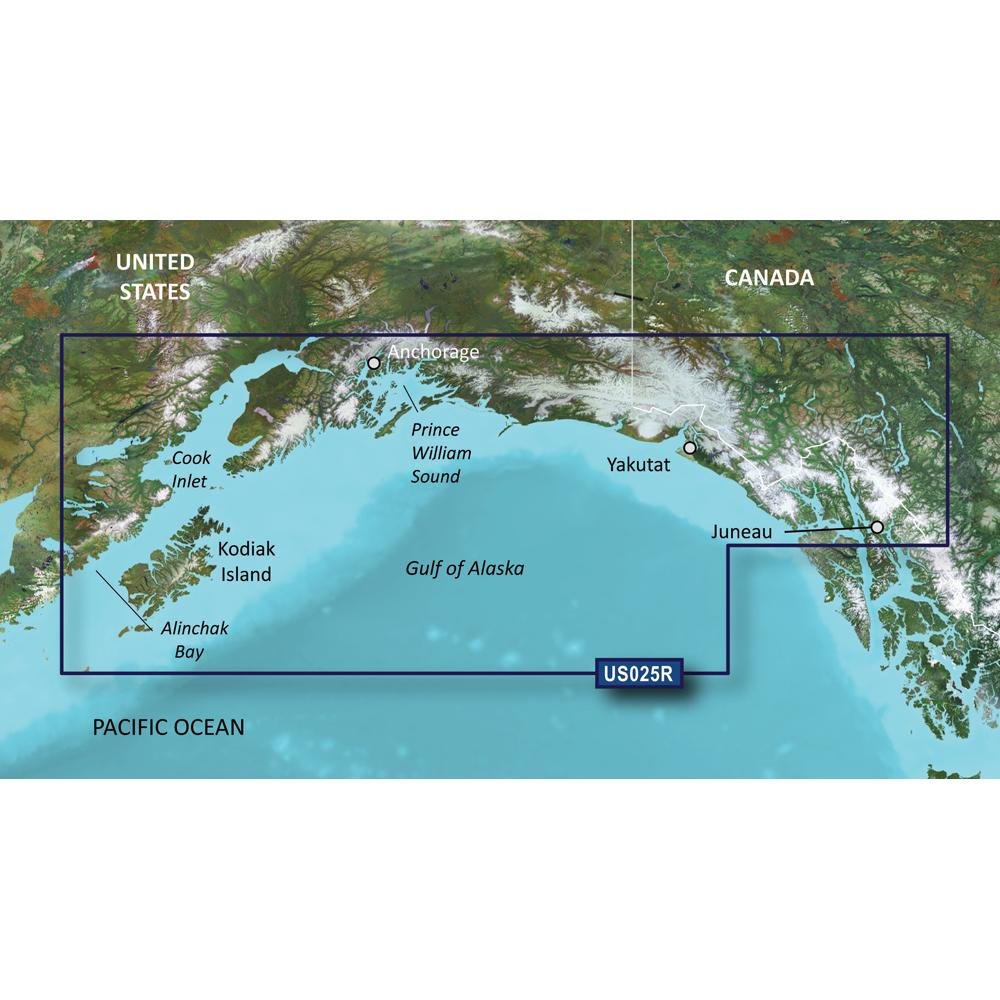 Garmin BlueChart g3 Vision HD - VUS025R - Anchorage - Juneau - microSD/SD [010-C0726-00] - Life Raft Professionals
