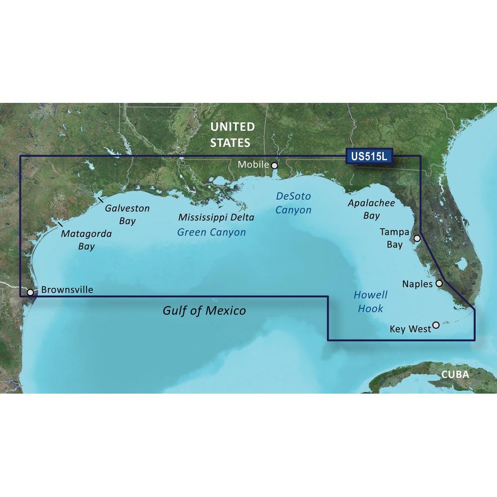 Garmin BlueChart g3 Vision HD - VUS515L - Brownsville - Key Largo - microSD/SD [010-C0744-00] - Life Raft Professionals