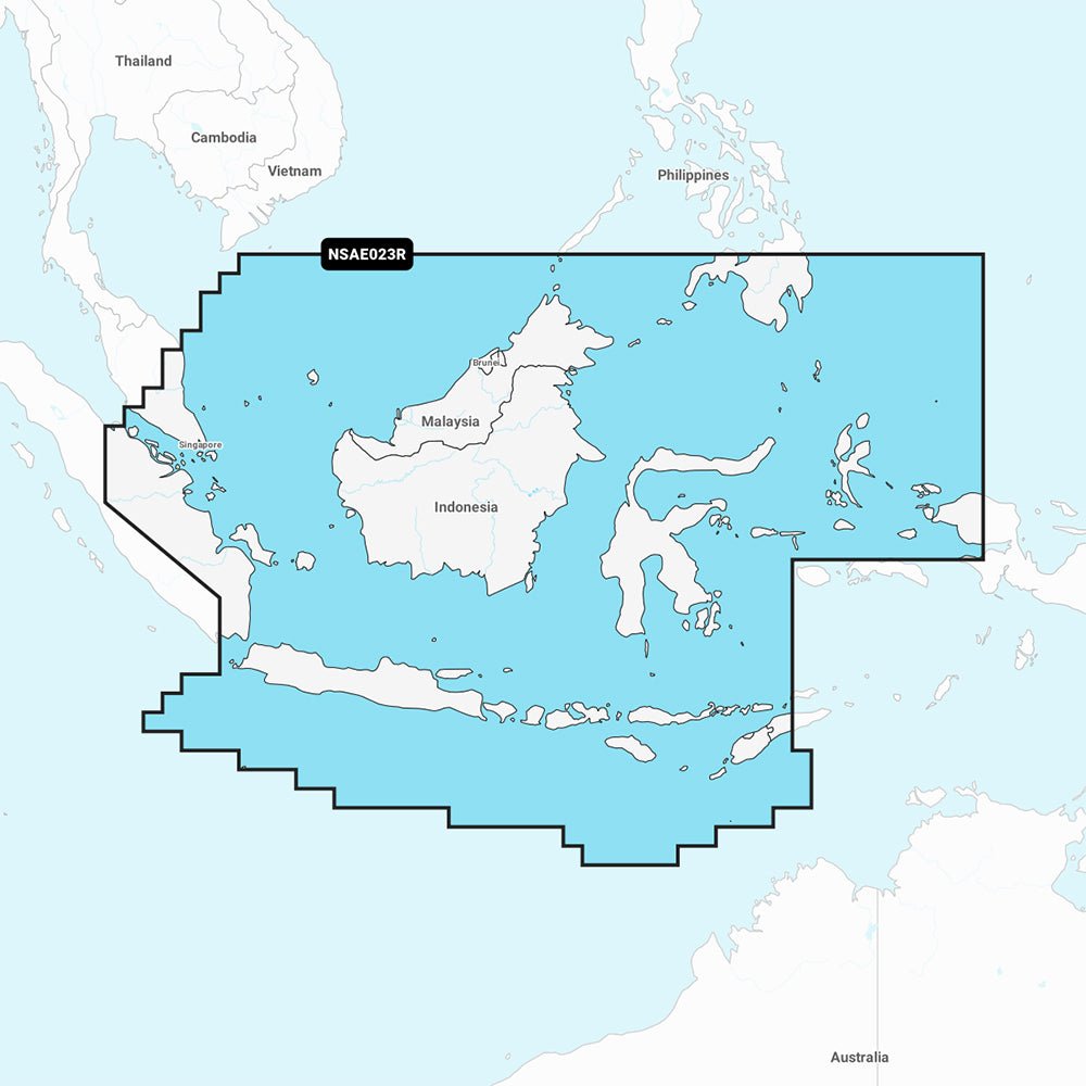 Garmin Navionics+ NSAE023R - Java Borneo - Marine Chart [010-C1221-20] - Life Raft Professionals
