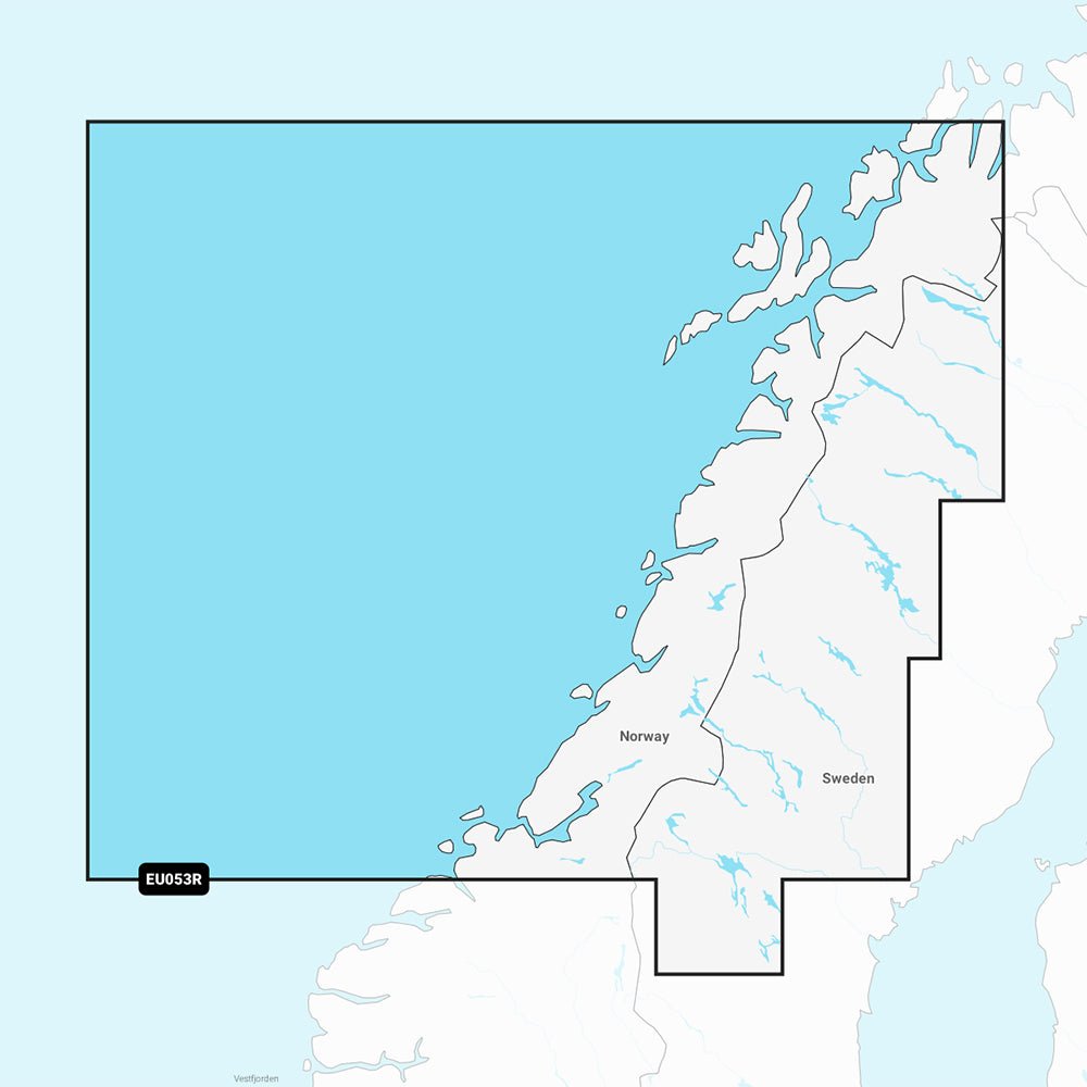 Garmin Navionics+ NSEU053R - Norway, Trondheim to Tromso - Marine Chart [010-C1252-20] - Life Raft Professionals