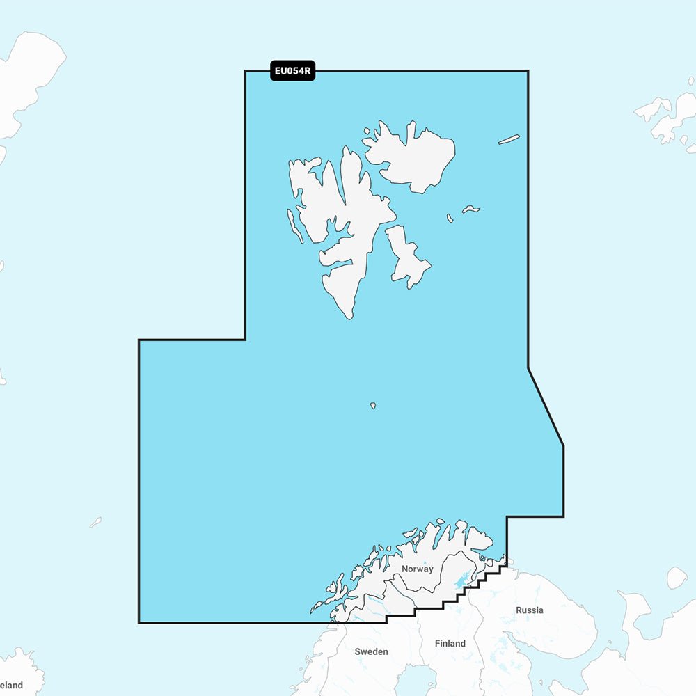 Garmin Navionics+ NSEU054R - Norway, Vestfjorden to Svalbard - Marine Chart [010-C1253-20] - Life Raft Professionals