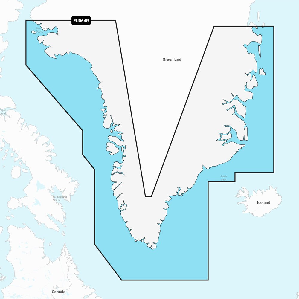 Garmin Navionics+ NSEU064R - Greenland - Marine Chart [010-C1259-20] - Life Raft Professionals