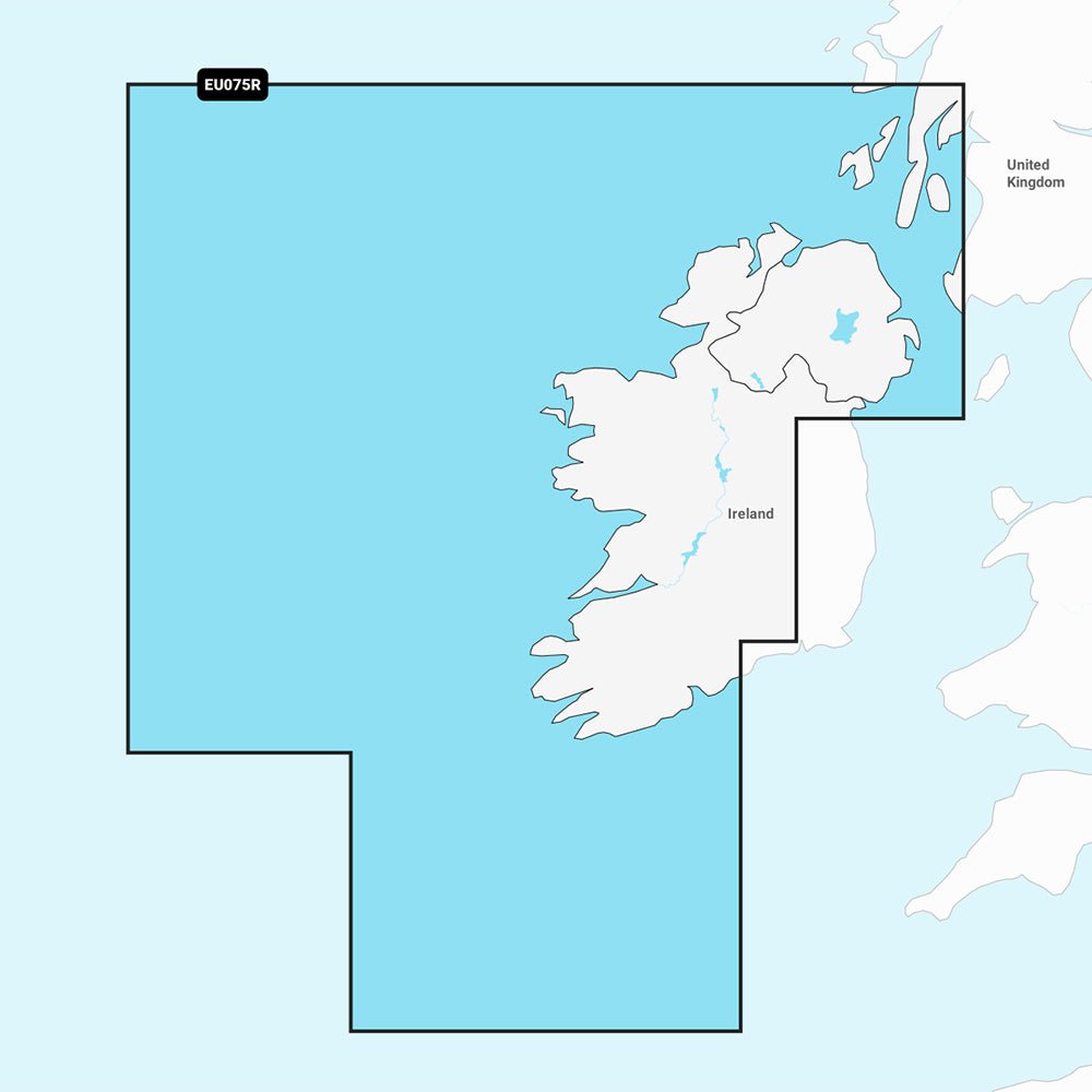 Garmin Navionics+ NSEU075R - Ireland, West Coast - Marine Chart [010-C1233-20] - Life Raft Professionals