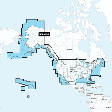 Garmin Navionics+ NSUS001L US Coastal Canada [010-C1287-20] - Life Raft Professionals