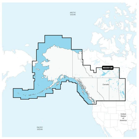 Garmin Navionics+ NSUS013R Canada, West Alaska - Life Raft Professionals