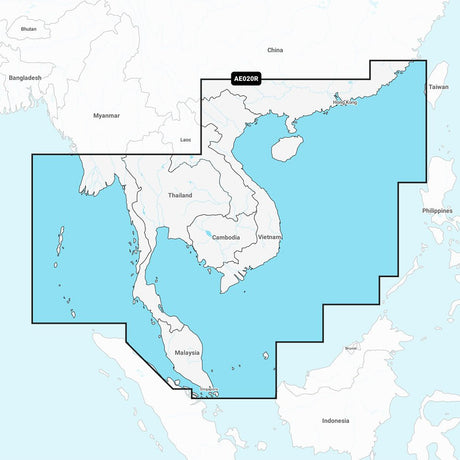 Garmin Navionics Vision+ NVAE020R - South China Andaman Seas - Marine Chart [010-C1218-00] - Life Raft Professionals