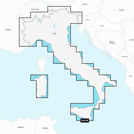 Garmin Navionics Vision+ NVEU073R - Italy, Lakes Rivers - Marine Chart [010-C1268-00] - Life Raft Professionals