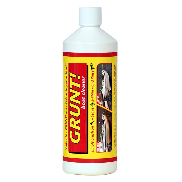 GRUNT! 32oz Boat Cleaner - Removes Waterline Rust Stains - Life Raft Professionals