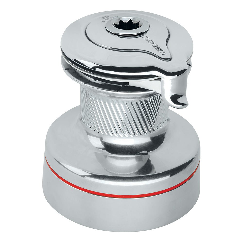 Harken 35 Self-Tailing Radial All-Chrome Winch - 2 Speed - Life Raft Professionals