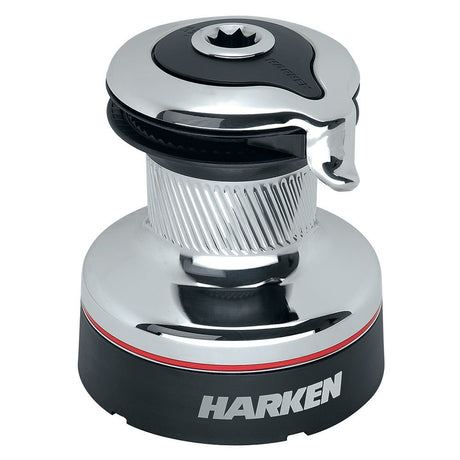 Harken 35 Self-Tailing Radial Chrome Winch - 2 Speed - Life Raft Professionals