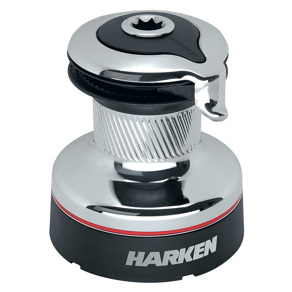 Harken 40 Self-Tailing Radial Chrome Winch - 2 Speed - Life Raft Professionals