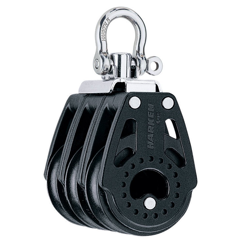 Harken 40mm Carbo Air Triple Swivel Block - Life Raft Professionals