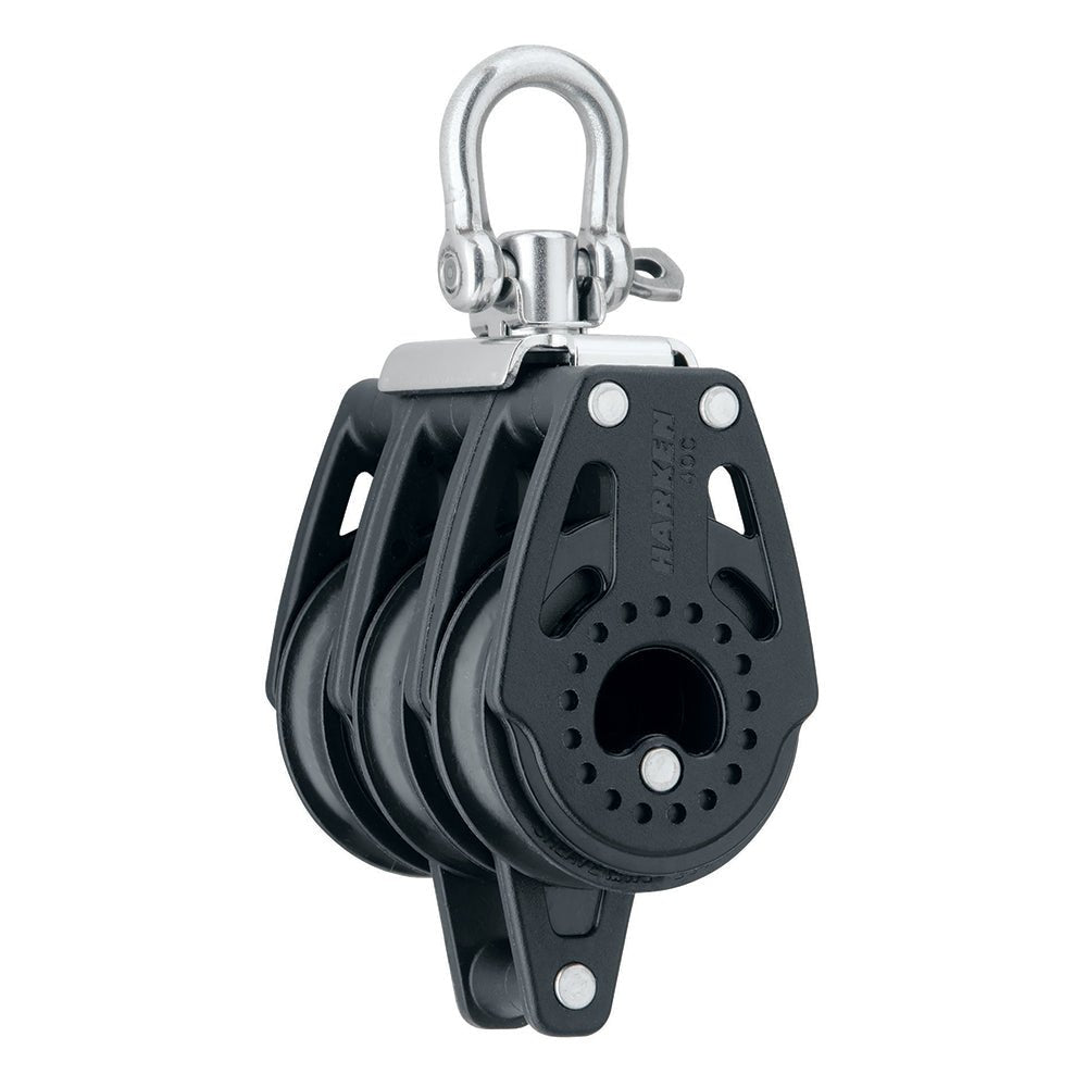 Harken 40mm Carbo Air Triple Swivel Block w/Becket - Life Raft Professionals