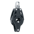 Harken 40mm Carbo Single Ratchet Block w/Swivel Becket - Life Raft Professionals