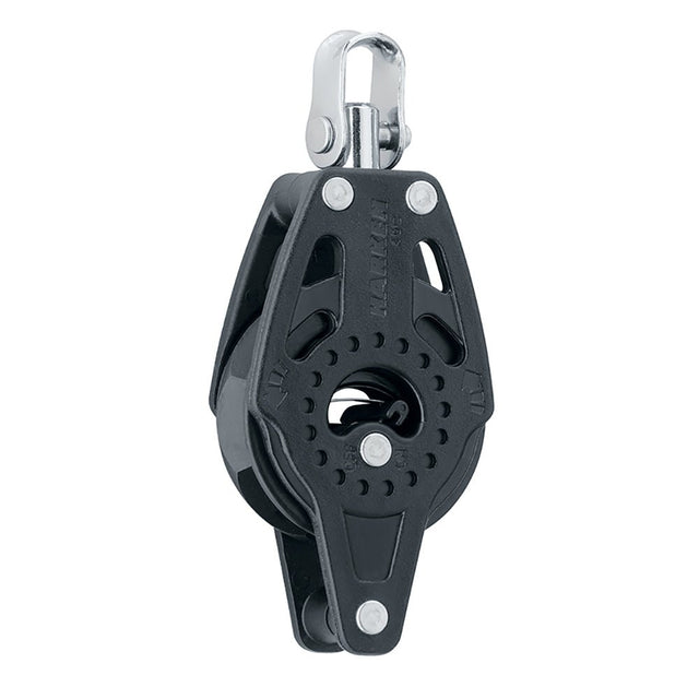 Harken 40mm Carbo Single Ratchet Block w/Swivel Becket - Life Raft Professionals