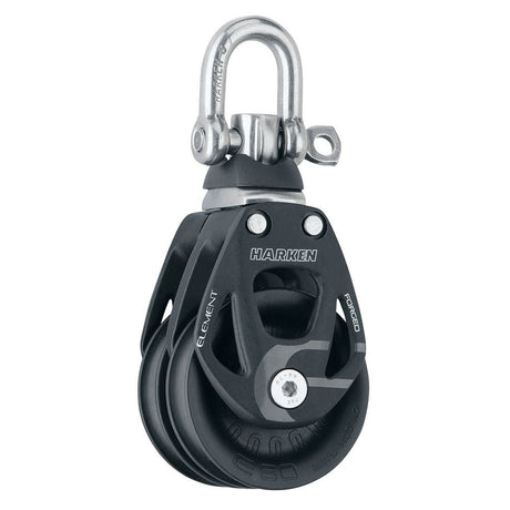 Harken 60mm Double Aluminum Element Block w/Swivel - Life Raft Professionals