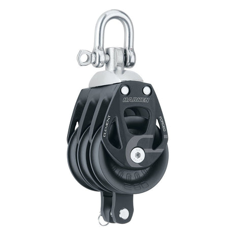 Harken 60mm Triple Aluminum Element Block w/Swivel Becket - Life Raft Professionals